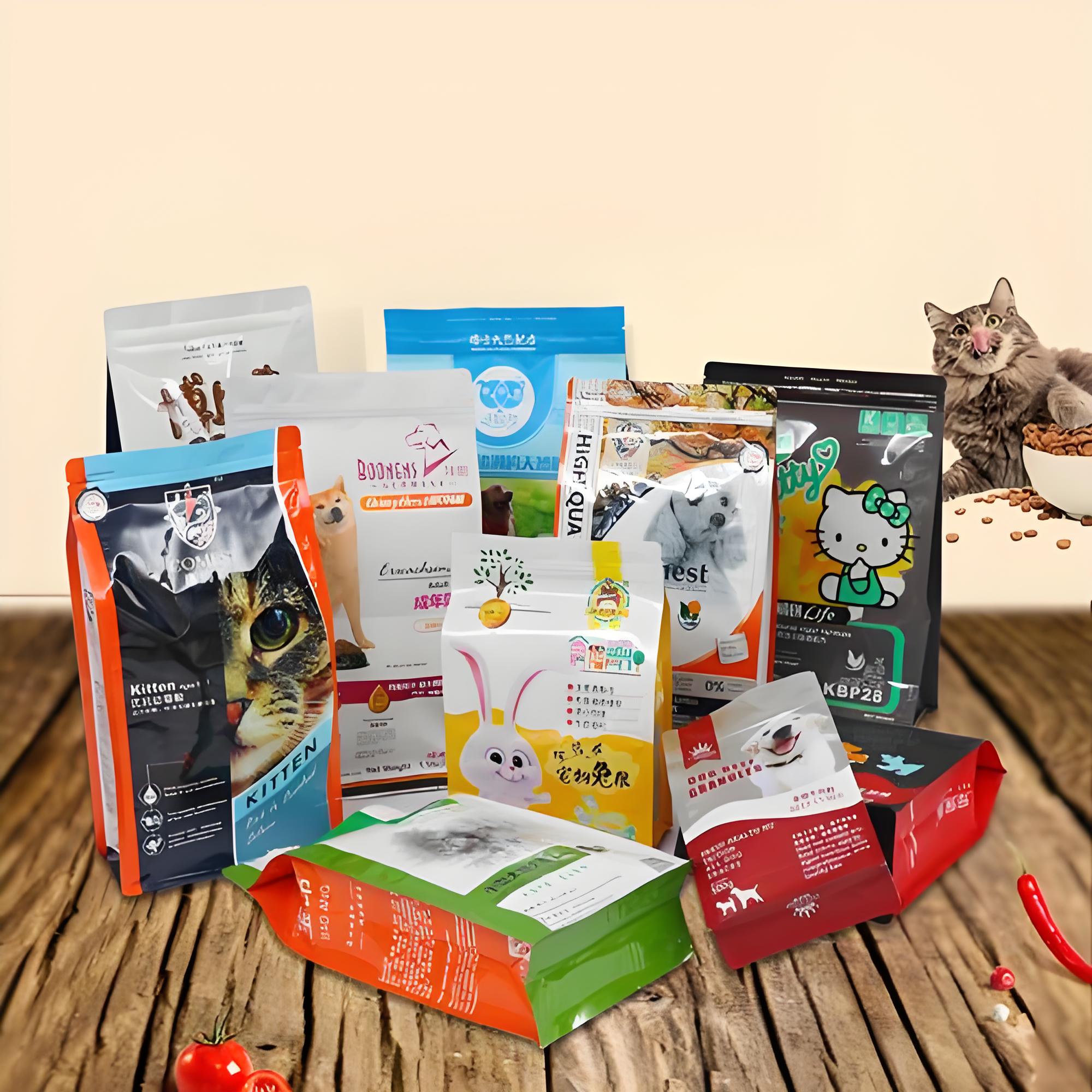 海南藏族自治州食品包装袋猫粮狗粮猫砂袋 - 厂家